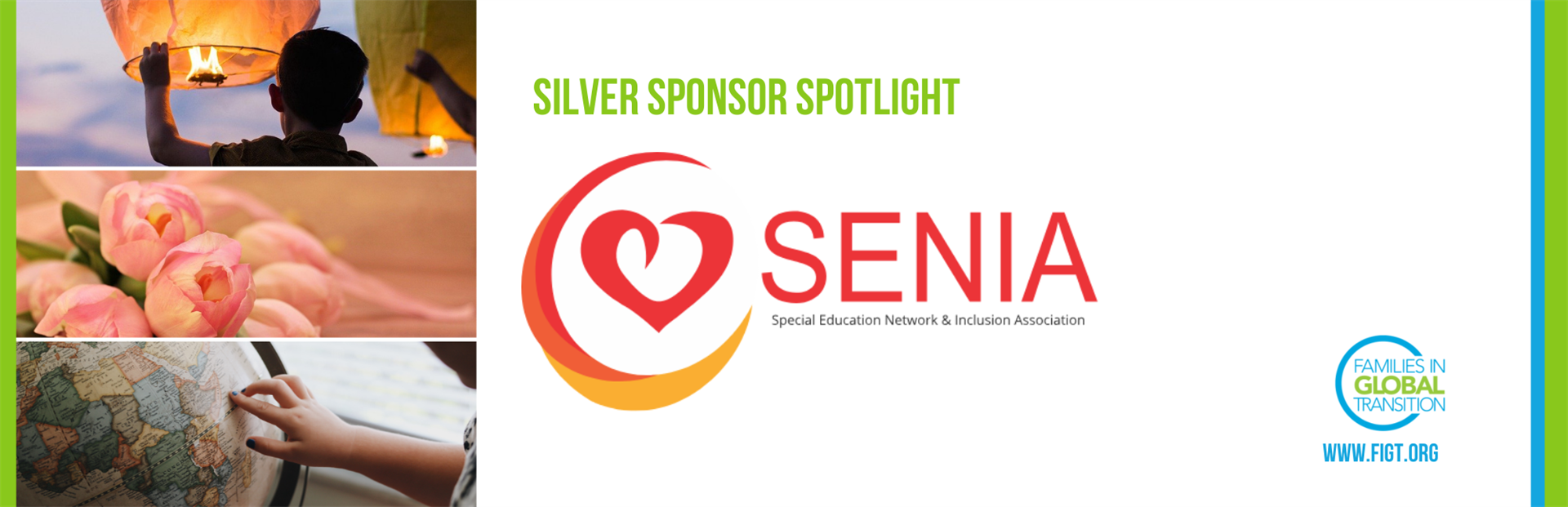 Logo for SENIA, FIGT silver sponsor