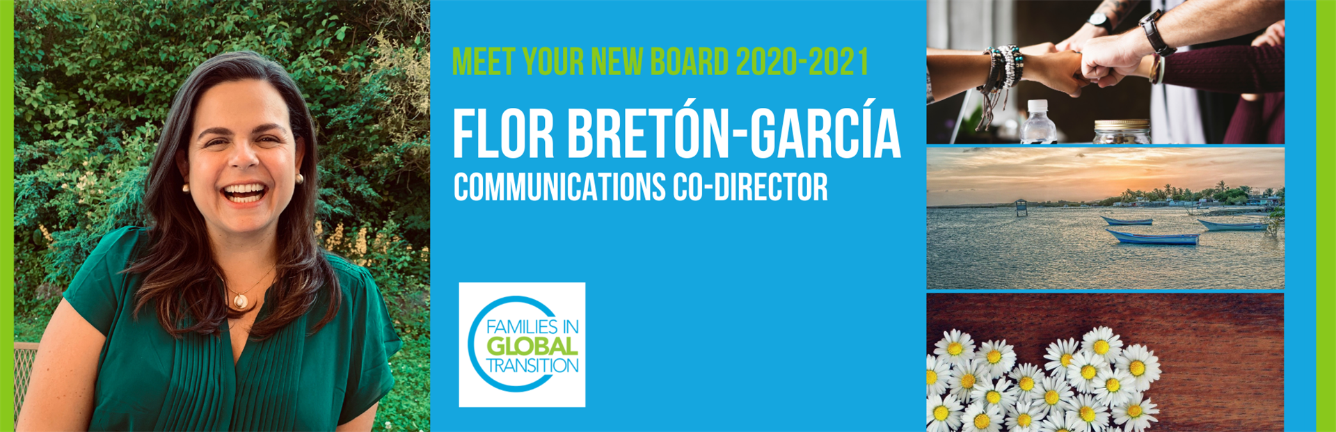blog post title: Meet the new FIGT communications co-director Flor Bretón-García